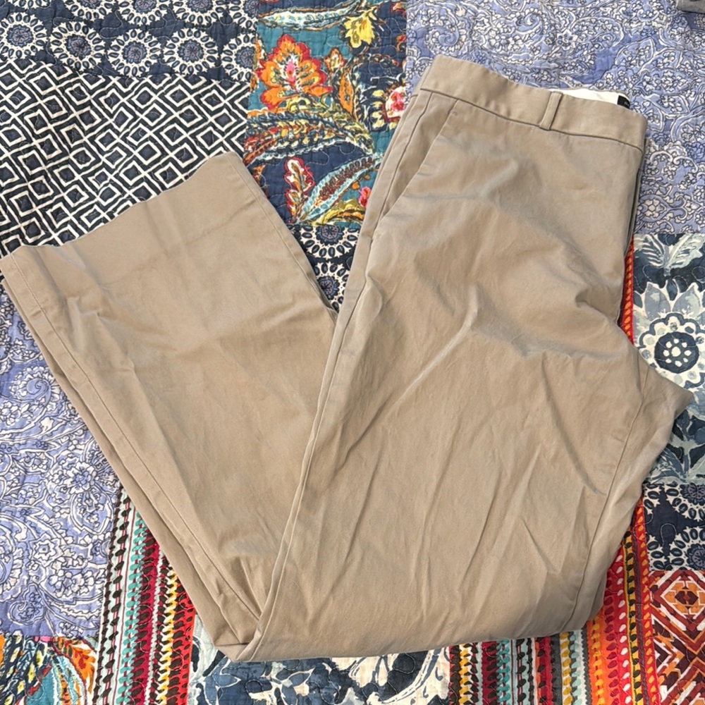 Banana Republic Boot Cut Logan Khaki Pants